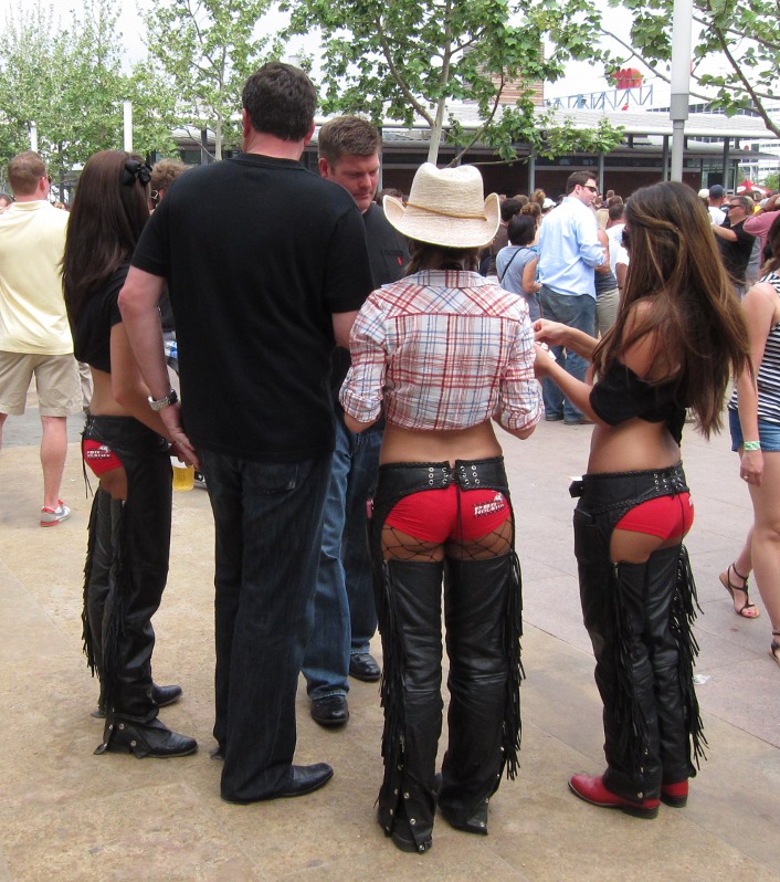 Assless chaps - another reason the Lone Star State is so great. 